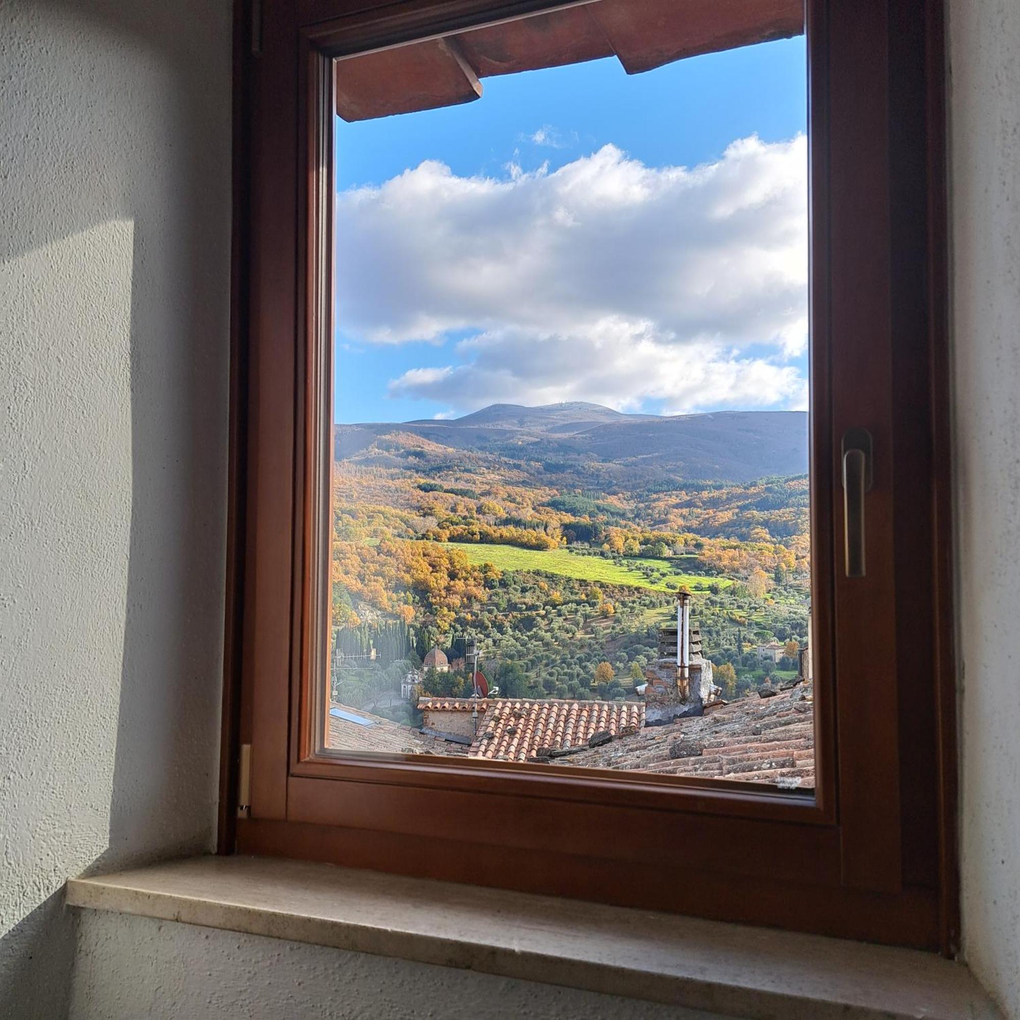 Antica Abitazione Con Vista Montagna Casa Norma Lägenhet Seggiano Exteriör bild