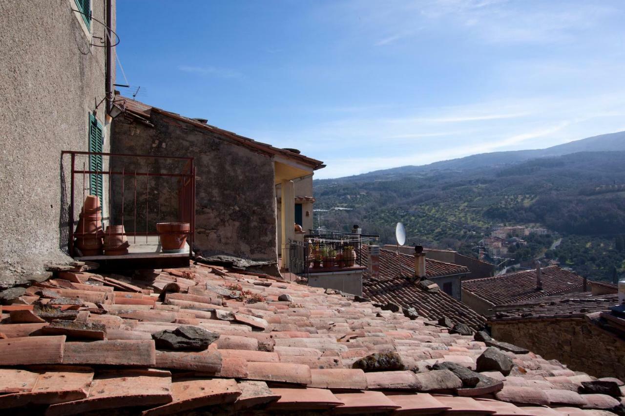 Antica Abitazione Con Vista Montagna Casa Norma Lägenhet Seggiano Exteriör bild